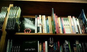 'Dancing with the Devil' is on display next to Jim Raley's book 'Hell's Spells' at a 'Books A Million' store.