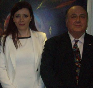 With Michael at Revelation TV, 2012