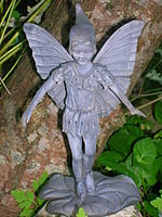 Fairy resin statue
