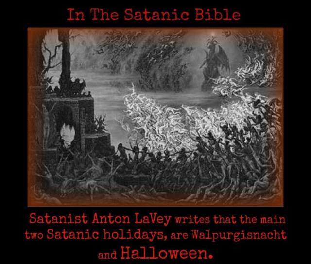 For those who don’t think that Halloween has Satanic implications, please consider these words of Anton LaVey.
