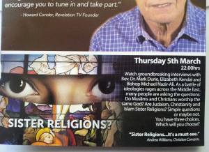 sister religions TV