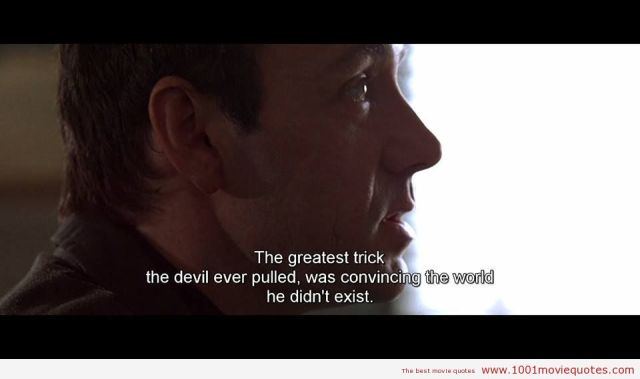 The-Usual-Suspects quote devil satan