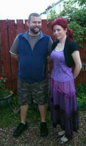 Laura with Andrew Goodwin