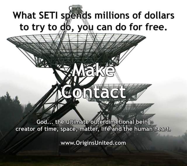 Connect with the God of time and space