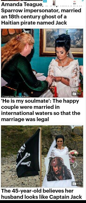 Amanda Teague Marries Ghost 1